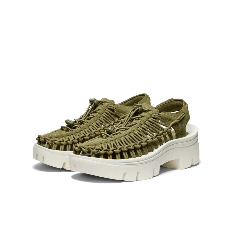 UNEEK PLT Martini Olive Sneaker: Der perfekte Allrounder für dich! Unisex-Style, Sternenweiß, sofort verliebt.
